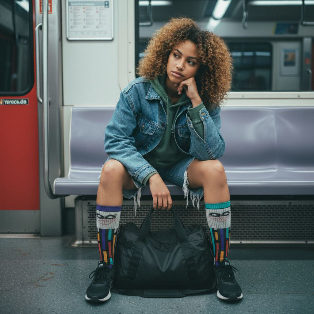 Calcetines deportivos unisex de algodón para gym y crossfit